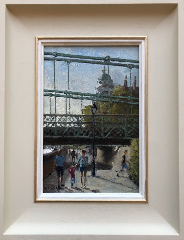 Hammersmith by Rod Pearce Riverside Gallery Barnes with frame