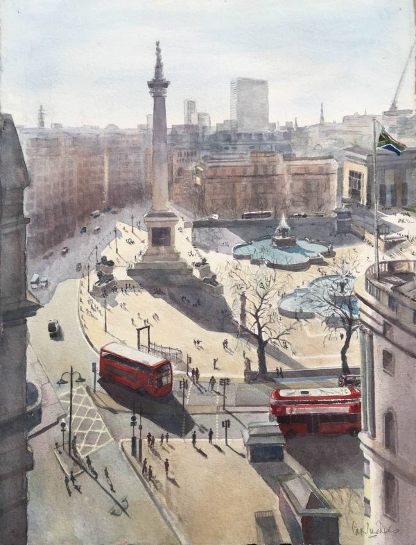 Trafalgar Square by Caroline Lees