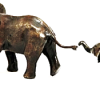 Elephant and Calf by Steve Boss - Sold