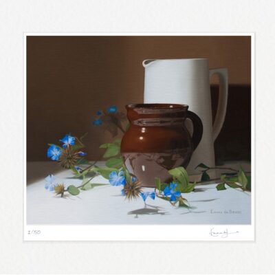 Little Blue Flowers (limited edition print)