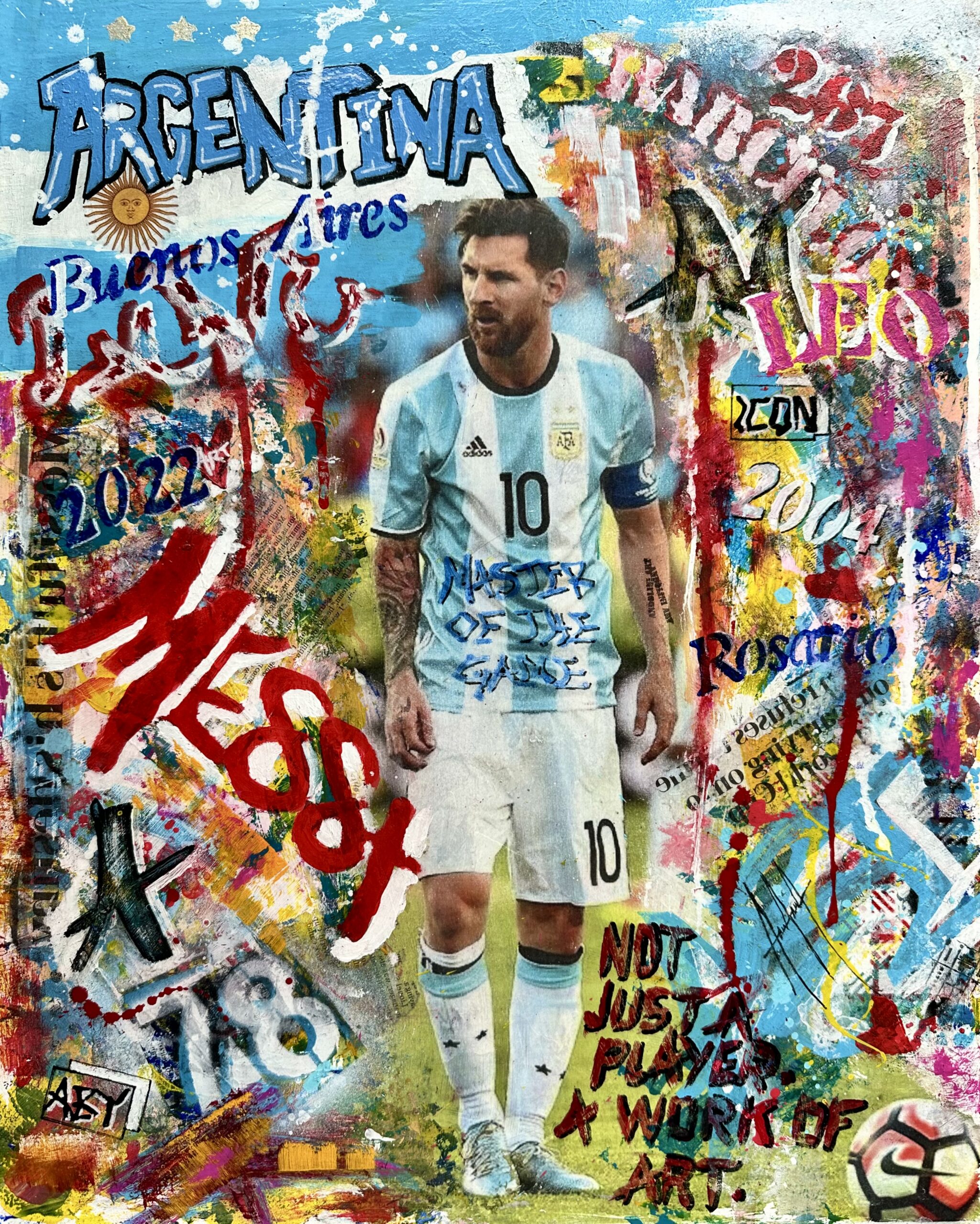 Not just a player. A work of art.